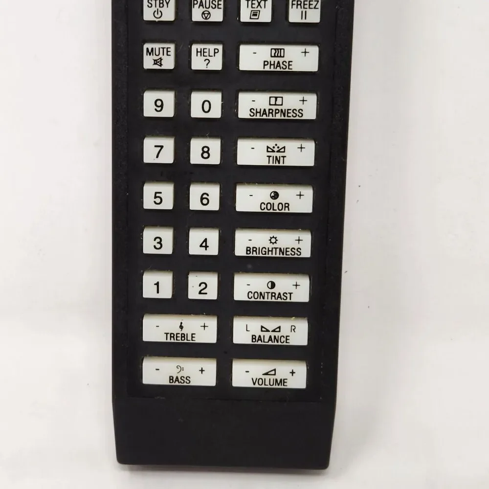 RUNCO R763113 DTV-1100HD PROJECTOR REMOTE CONTROL BLACK TESTED WORKS